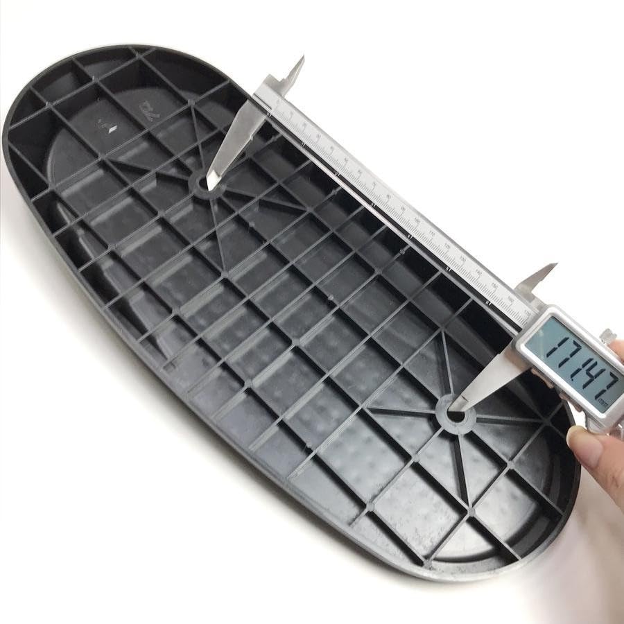 Pedali in plastica da 180 mm per cyclette stabili | Distanza tra i fori di 180 mm, fissaggio sicuro, guida stabile, compatibile con cross-trainer, aggiornamento della cyclette