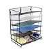 VEESUN Desktop File Organizer, Desk Letter Paper Tray Holder,6-Tier Document Letter Tray Office Paper Organizer