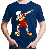 ✔ Fútbol: el fantástico diseño de esqueleto deportivo es ideal para todos los niños que bailan de moda al fútbol. Una gran idea de regalo para los pequeños aficionados al fútbol. Para que tu hijo pueda animar como los grandes.
