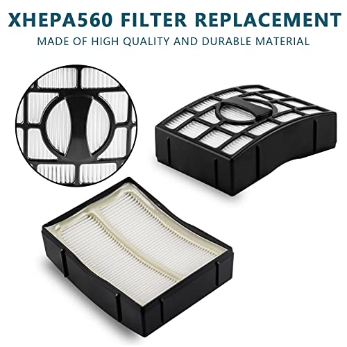 Filter Replacement For Shar-K Rotator Navigator Zero-M Lift-Away Speed Upright Vacuum Zu560, Zu560C, Zu561, Zu562, Zu572, Uv572Cco, Uv650, Replaces Part Xffk560, Xhepa560 #TOP4