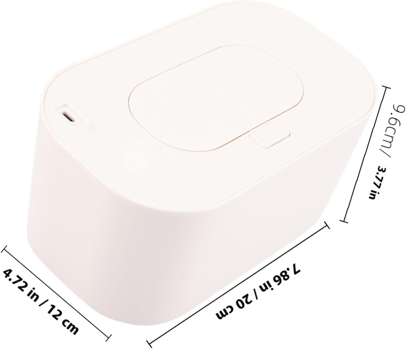 IMIKEYA USB Baby Wipe Warmer Dispenser Portable Charging Wet Wipes Box for Travel Indoor/Outdoor Use Temperature Controlled Tissue Warmer for Newborns