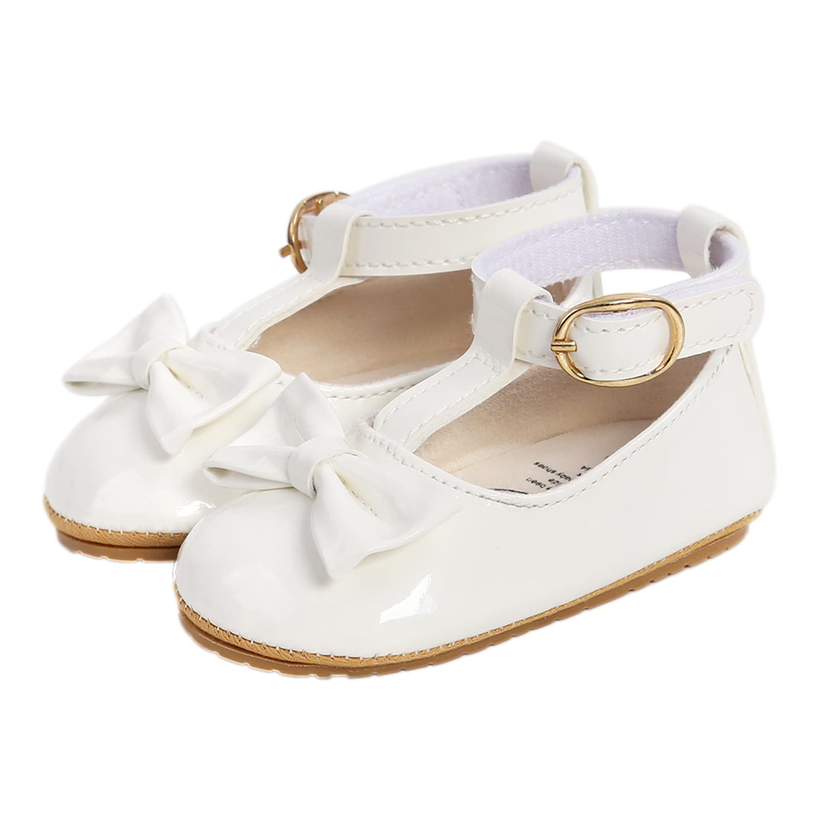 Baby Girls First Walking Shoes Mary Jane PU Leather Anti-Slip Princess Shoes Infant Baby Shoes — view 22