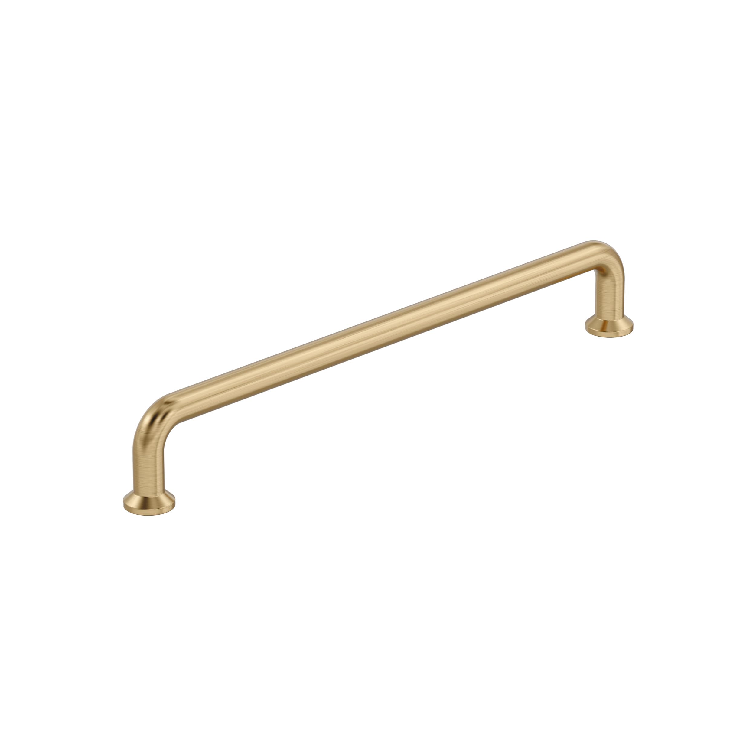 Amerock Factor 8-13/16 inch (224mm) Center-to-Center Champagne Bronze Cabinet Pull, BP36963CZ