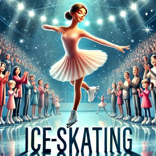 Ice-Skating: Ausmalbuch alles Rund ums Thema Eislaufen/ Eiskunstlauf/ Schlittschuhlaufen/ Ballerina für Große und kleine Kinder ab 4 Jahren