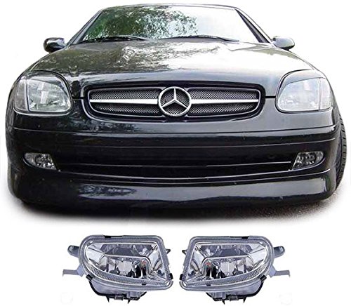 Carparts-Online Faros antiniebla 10894 de cristal transparente H1.
