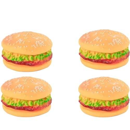 WLSuDHoncc 4 Pcs Bite-Resistant Dog Toys Squeaky Chewing Toys Tooth