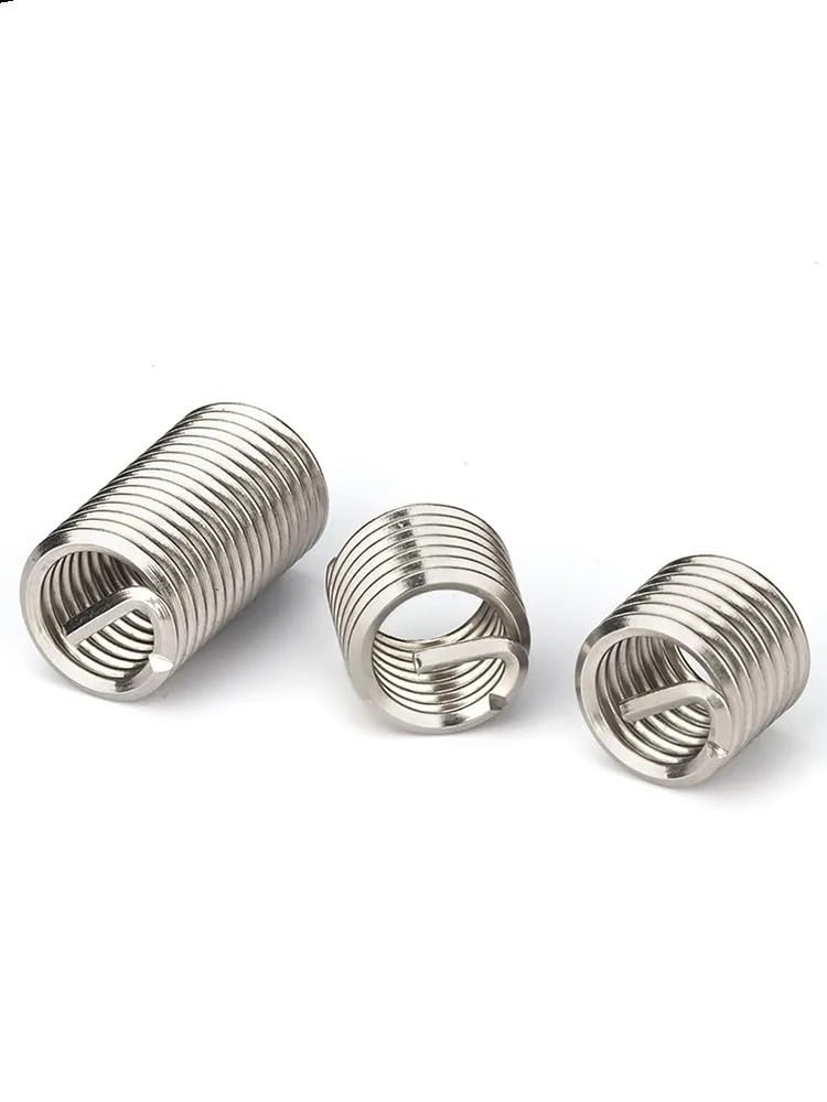 Insert de réparation filetage, 100 pièces M8, douille vis, inserts SUS304, insert x 1,25 1D, manchon