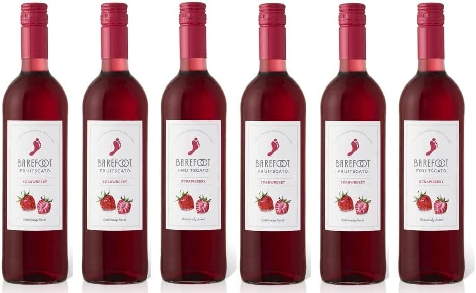 6x 0,75l - Barefoot - Fruitscato - Strawberry