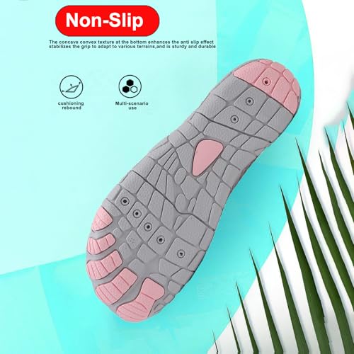 Image of Hike Barefoot Shoes Women Men Pro Water Footwear Wide Toe Box Non-Slip Unisex Athletic Outdoor Running Shoes