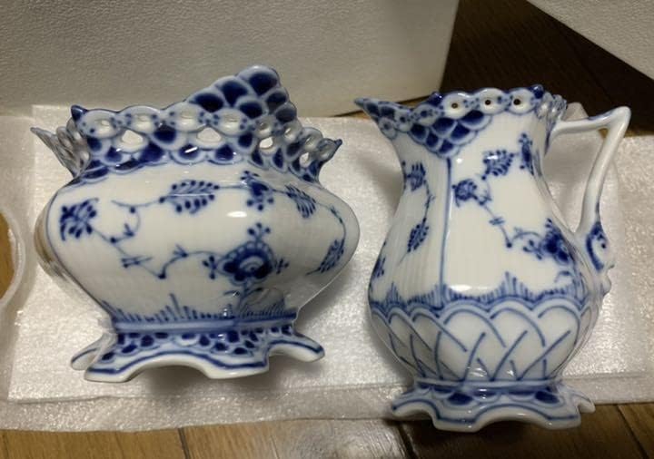 マイセン1級品インドの華リッチグリーンシュガーポット蓋付