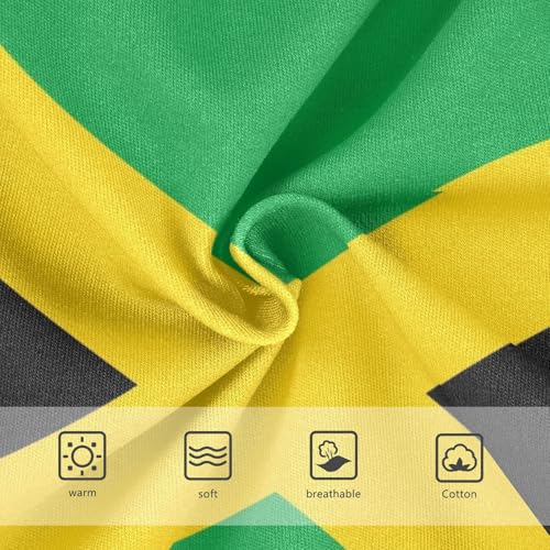 Girls Underwear Soft Cotton Jamaica National Flag Kids Panties in Sizes 2/3t, 4t, 5t, 6 and 83