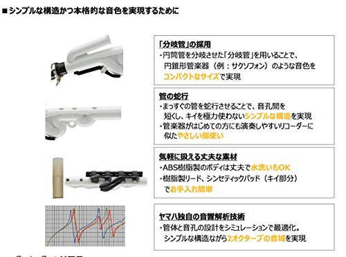 Venova Soprano YVS 100 Branca Yamaha