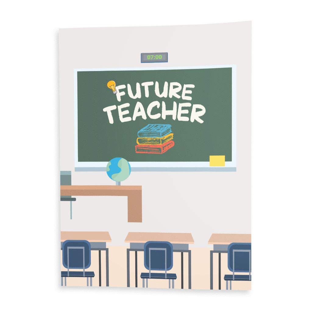 Poster future enseignante pour sublimer votre bureau d'école