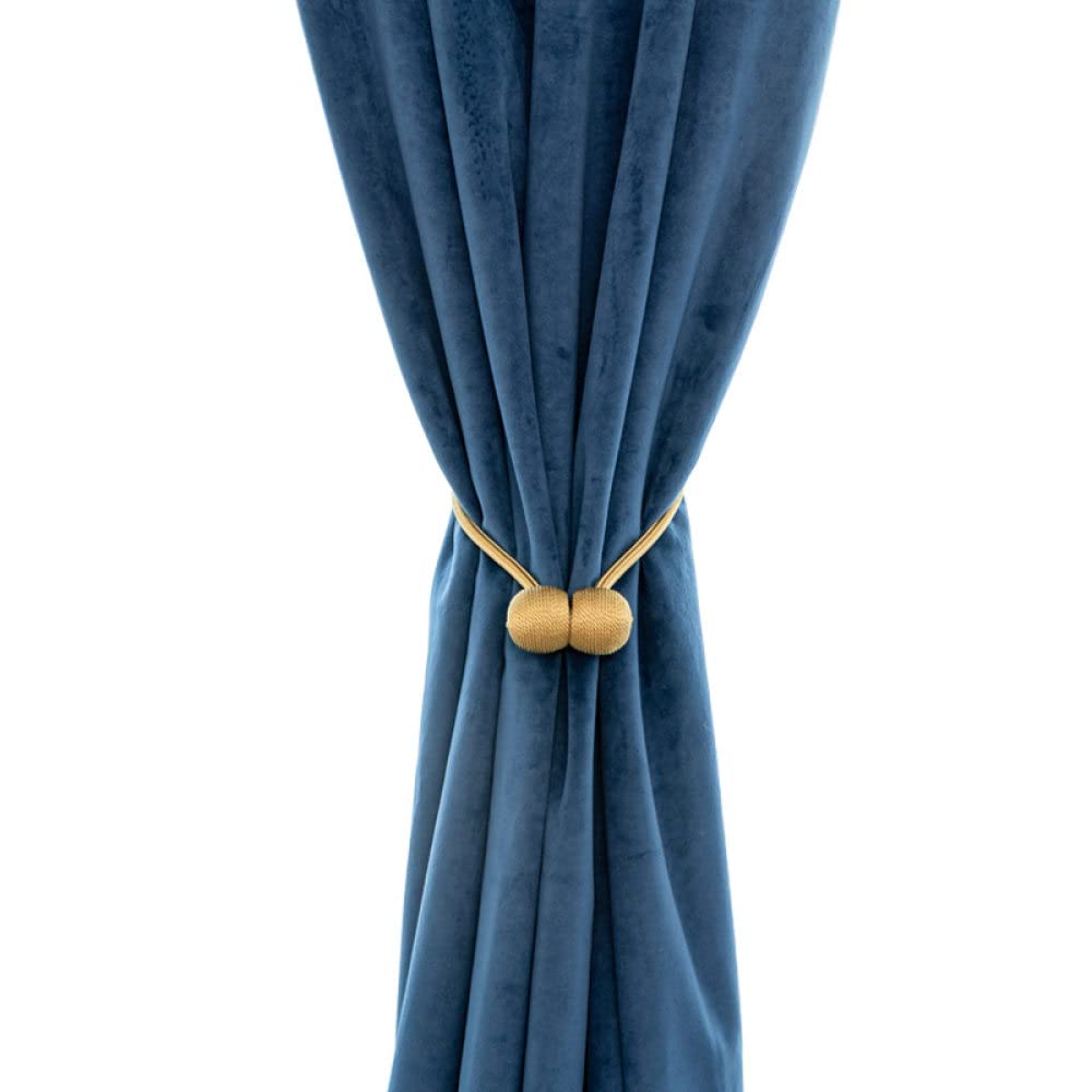 VVW&LIU 4 STÜCKE Vorhanghalter Vorhang Raffhalter Magnetische Kugeln Vorhanghaken Vorhang Clip Home & Raumdekoration & Vorhangzubehör,Grau,40,50CM