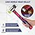 WORKPRO Laminate Flooring Installation Kit- Rubber Mallet with Fiberglass Handle, Flooring Knee Pads, Heavy Duty Pull Bar, Solid Tapping Block And Spacers- Premium Wood Flooring Installation Tool