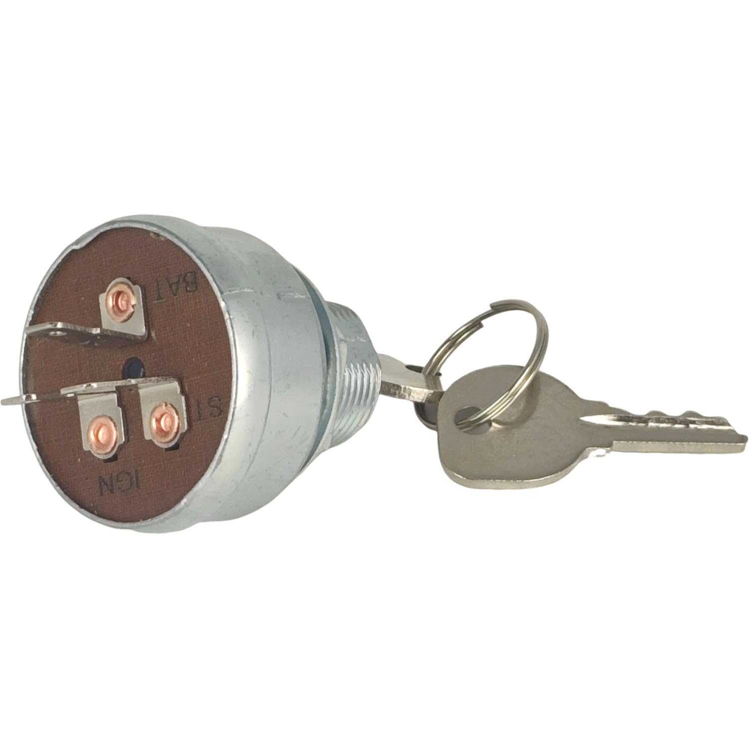 Ignition Switch w/Key 60736C2 Compatible with Case IH Farmall 100 130 140 Cub 154 184 Gas 185 Lo Boy Compatible with Cub Cadet 70 72 100 102 105 122 128 149 Tractor 392950R92 60736C1 1700-0949