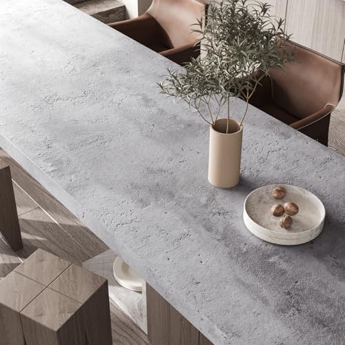 Papel tapiz gris vinilo autoadhesivo decorativo e impermeable 5