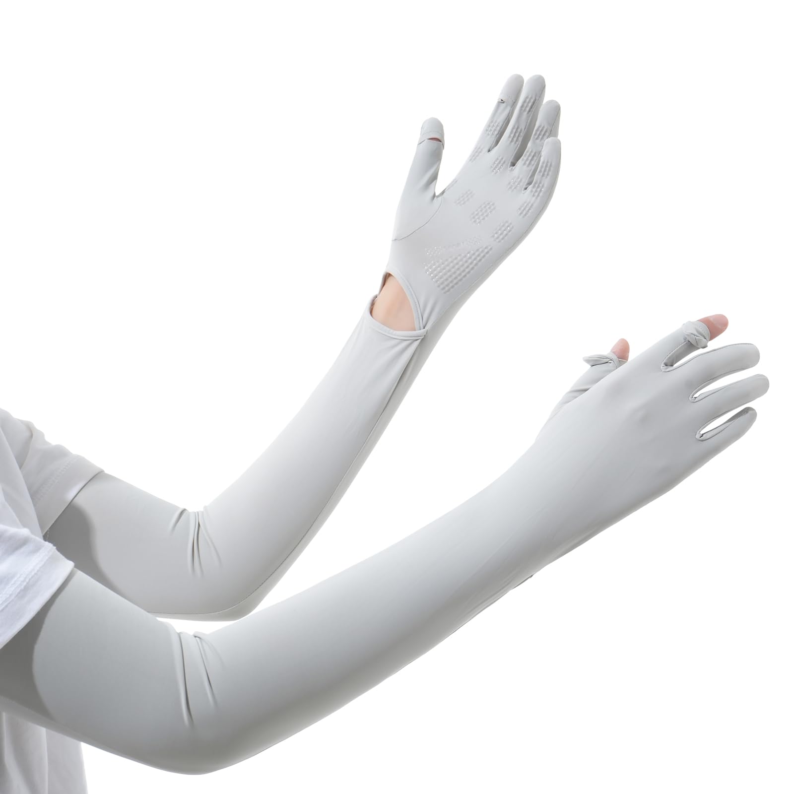 Women Driving Gloves, UV Protection Sun Gloves, Touchscreen Full Finger