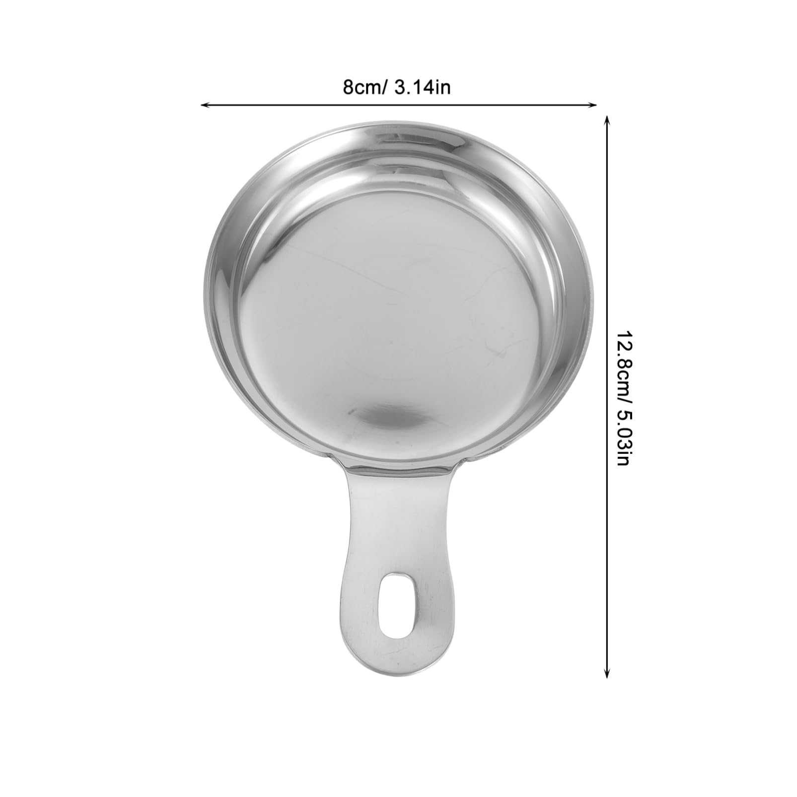 SOLUSTRE Elegant Stainless Steel Sauce Dish Mini Condiment Tray Versatile Sauce Holder for Outdoor Dining Dishwasher Safe