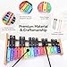 Heuyrao 27 Notes Glockenspiel Xylophone, Professional Wooden Glockenspiel Instrument, Percussion Instrument Kit for Adults and Kids- Includes 4 Mallets and Carrying Bag - Colorful