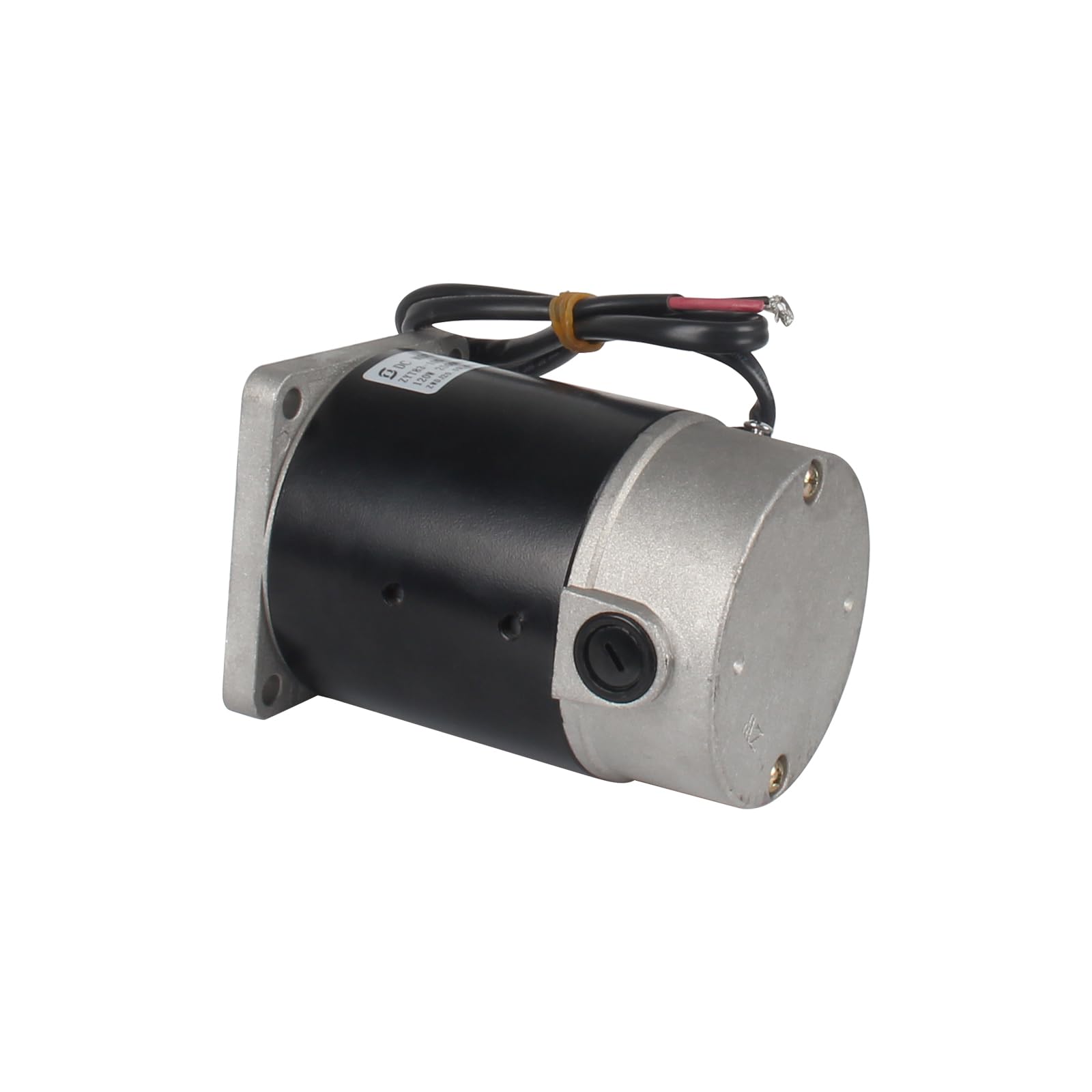 RATTMMOTOR ZYT83-10S Brushed Motor 120W 110V DC Mini Lathe Motor 2500RPM, M10 Shaft Brushed DC Spindle Motor for Metal Lathe Machine Motor Replacement Part Accessories CJ0618
