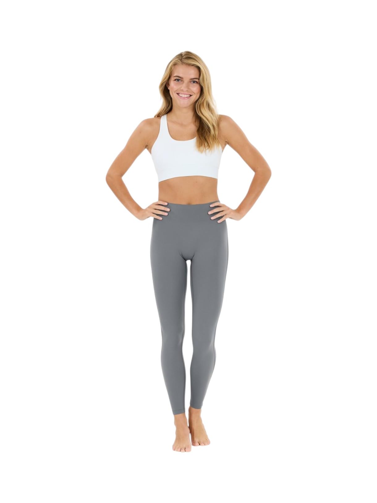 Athlecia Eman Tights Leggings sportivi da donna, modellanti con scollo a V, Quick Dry e leggera compressione per il tuo allenamento.