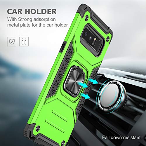 Coque Galaxy Note 8 YmhxcY avec protège-écran 3D et béquille - 6