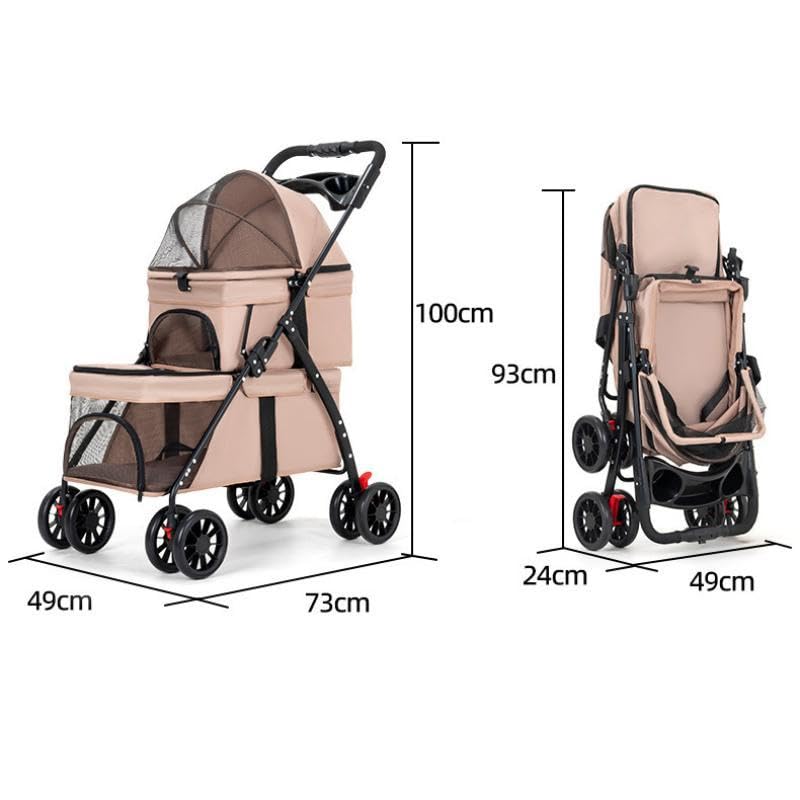 Ultimate Comfort on the Go: YYW Double Pet Stroller Review