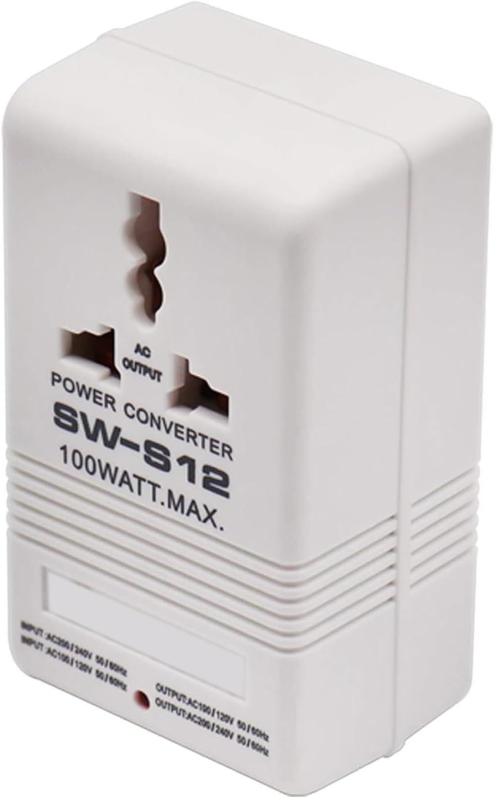 Tirifer 100W Voltage Converter Travel Adapter, Power Converter AC110V/120V to 220V/240V Step-Up & Down Voltage Converter Transformer