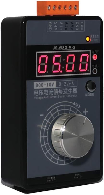 Docooler Portable High Accuracy 0-5V 0-10V 4-20mA Signal Generator Pocket Adjustable Voltage Current Simulator Calibrator