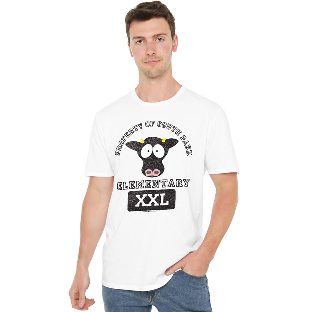 South Park Cows Unisex T Shirt, Red, Large