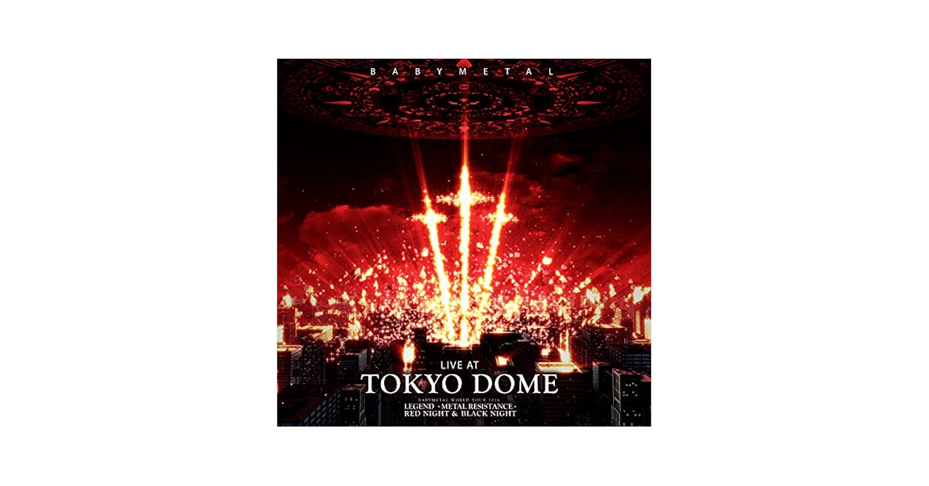 ★新品・未使用★BABYL LIVE AT TOKYO DOME Amazon.com: Live At Tokyo Dome (Babymetal World Tour 2016