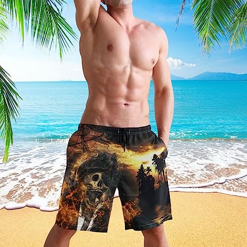 visesunny Cool Mens Novelty Swim Trunks Quick Dry Summer Board Beach Shorts with Mesh Lining and Pockets3
