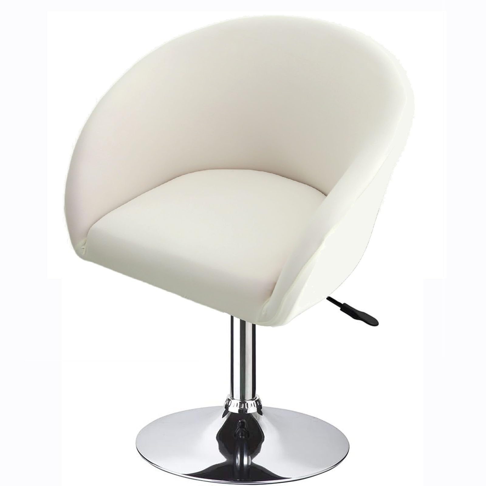 Round Back Dining Chair Cover Slipcovers,Curved Back Chair Cover, Makeup Vanity Chair Cover, Round-Back Accent Chair Cover, 23.6in Wide Round Back