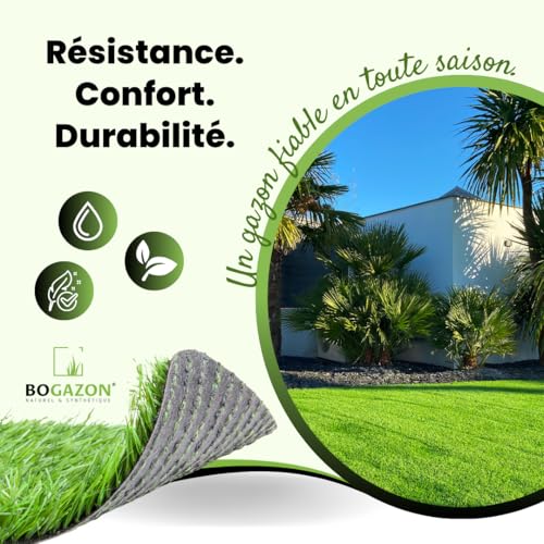 Gazon synthétique résistant UV Gaïa pour oublier la pelouse brûlée - 5
