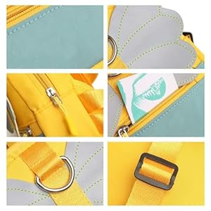   MiOYOOW-Dog-Backpack-Harness-Adjustable-Dog-Saddlebag-Back-Pack-Cute-Waterproof-Pet-Self-Carrier-Bag-with-Reflective-Wings-for-Small-Medium-Dogs-Cats-Walking-Hiking-Camping