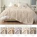 WONGS BEDDING Kuscheldecke Flauschig 150x200 Wohndecke Lammdecke Flauschige Weiche Sofadecke Fleecedecke Couchdecke Warme kuscheldecke für Bett Sofa, Beige