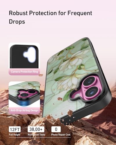 LUHOURI for iPhone 16 Plus Case Wallet - Wireless Charging Compatible - image 7