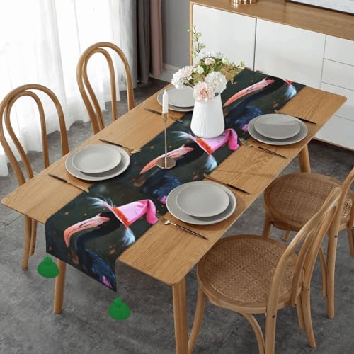 Chemin de table Halloween lavable pour protéger et décorer votre table de salle à manger