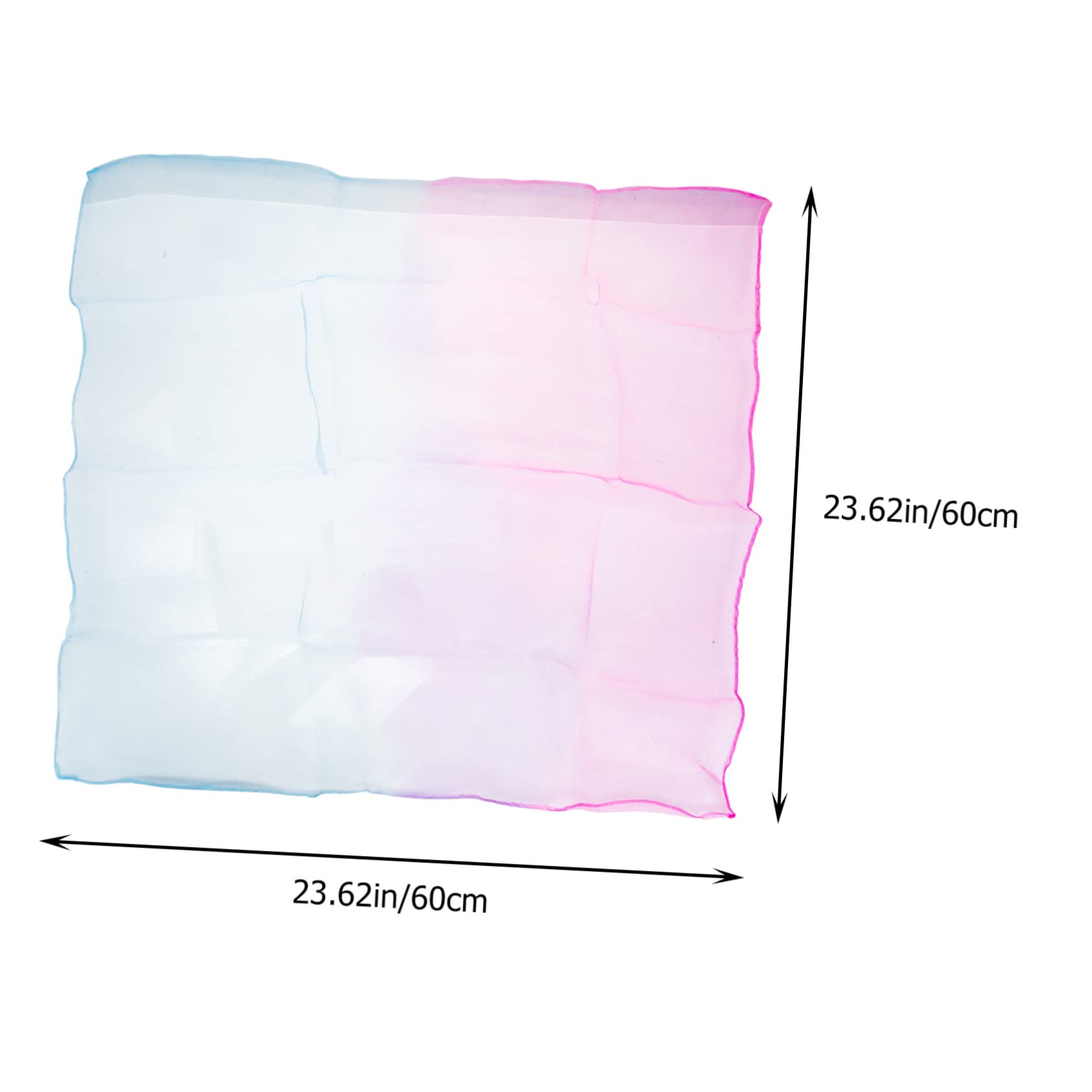 FOMIYES Comfortable Play Silks Scarves for Children Multi-use Scarves for Dance and Performances Random Color