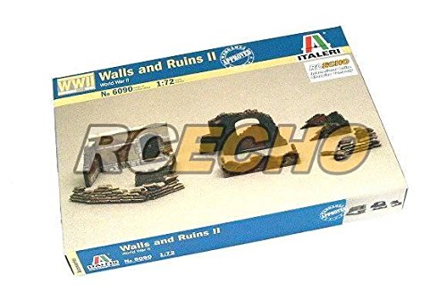 Maquette 1/72 Italeri 6090 murs en ruines Seconde Guerre mondiale
