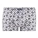Produktbild bruno banani Herren Print Oporto Retroshorts, Schwarz/Weiß Print, L EU