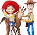 Mattel Disney Pixar Storytellers Toy Story 3-Pack of Woody, Jessie & Bullseye, 4-inch Authentic Posable Figures, Key Character Collectibles