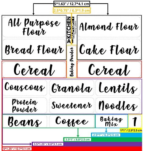 102 Attractive Clear Pantry Labels