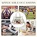 Missnine Clear Tote Bag for Women Thick PVC Clear Bag for Stadium Events with Guitar Strap Transparent for Concert Beach