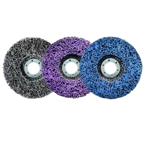 Disque à dénuder 115mm pour meuleuse d'angle, décapage de rouille et peinture sur métal
