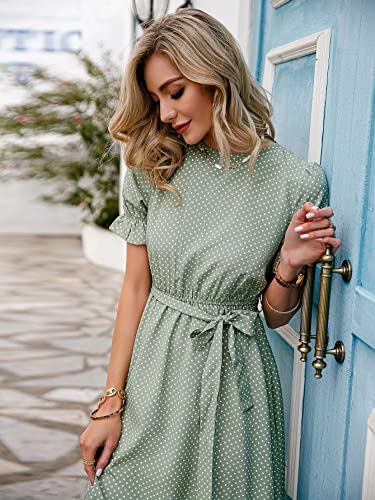 Image of TAGAS Women's Rayon Fit and Flare Knee-Length Dress