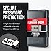 Vaultz Secure Locking Password Book (6.5