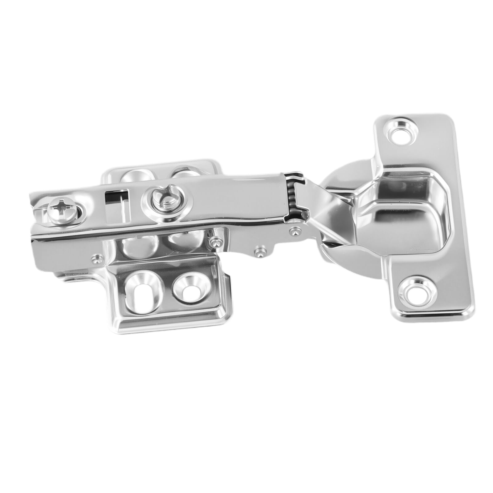 PINGEUI Kitchen Cupboard Hinges, 15 PCS 105 Degree Soft Close Hinges - Image 4