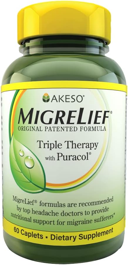 MigreLief Original Triple Therapy with Puracol